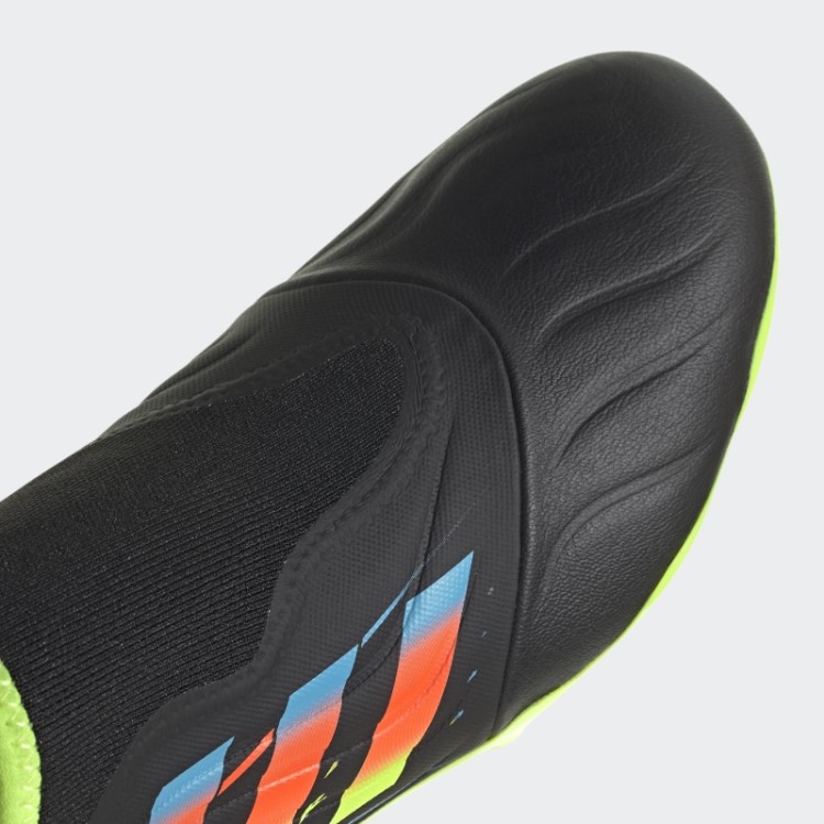 Chuteira Preta Copa Sense.3 Sem Cadarço Para Chão Firme Adidas