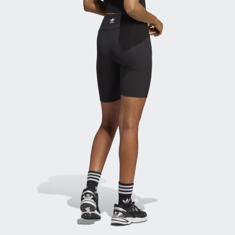 Leggings Curtas Adidas Black Adicolor Essentials