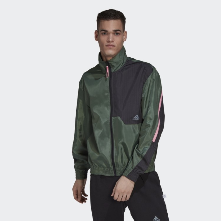 Top De Corrida Adidas Green Oxide X-city