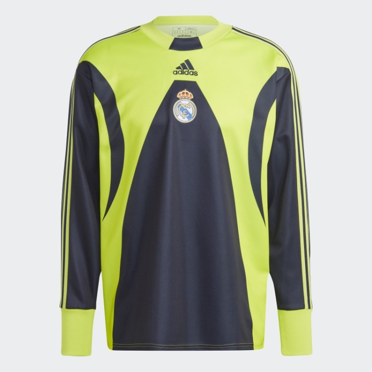 Camisa De Goleiro Adidas Real Madrid Icon Azul Marinho Noturno
