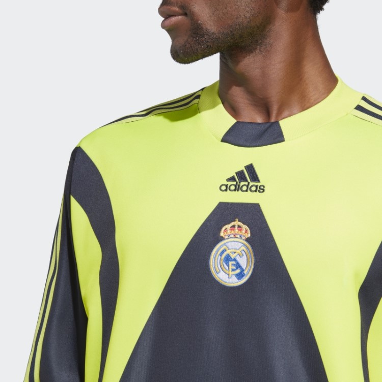 Camisa De Goleiro Adidas Real Madrid Icon Azul Marinho Noturno