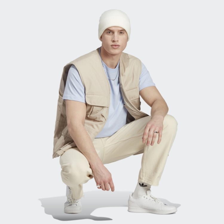 T-shirt Trefoil Essentials Adidas Blue Dawn