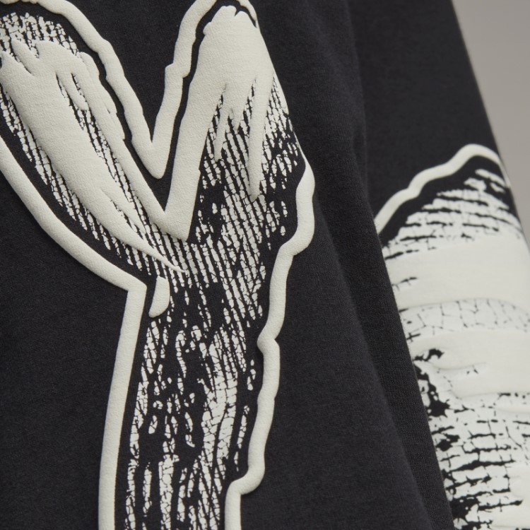 Camiseta De Manga Longa Adidas Y-3 Com Logo Gráfico Fashion