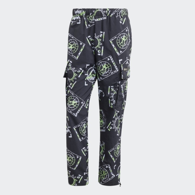 Calça Cargo Com Estampa Allover Adidas Adventure (neutro Gênero) Fashion Multicolor