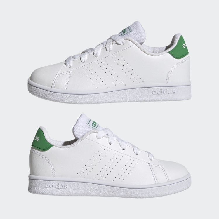 Tênis Branco Adidas Advantage Life Court Com Cadarço