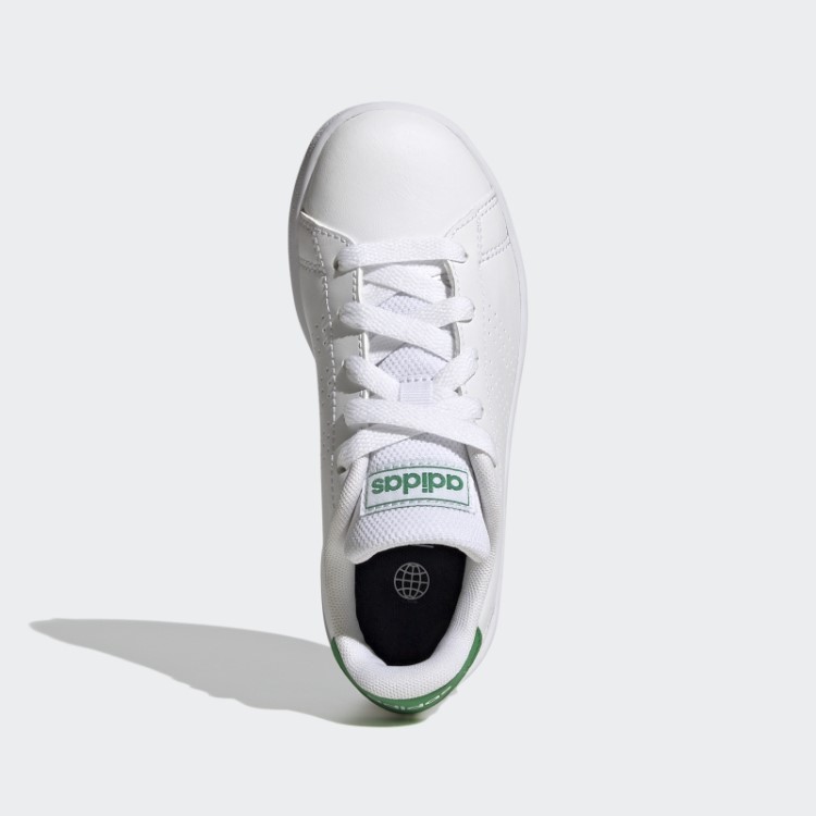 Adidas Advantage Life Court Tênis Com Renda Verde