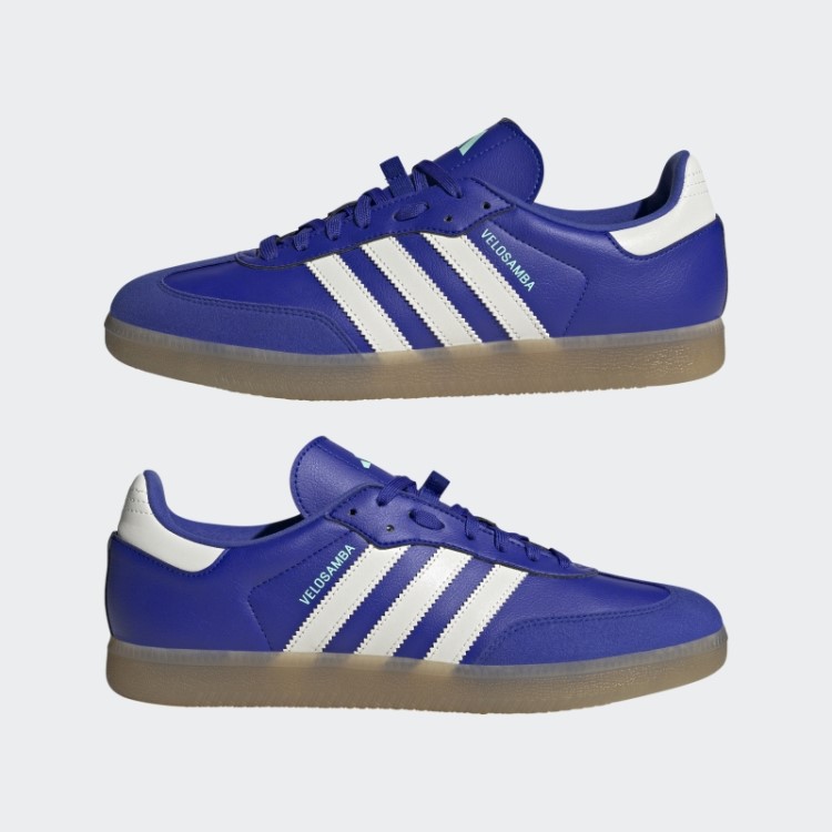 Tênis De Ciclismo Vegan Adidas The Velosamba Azul