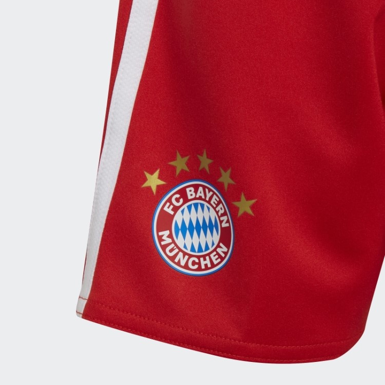 Adidas Fc Bayern 22/23 Home Mini Kit Vermelho