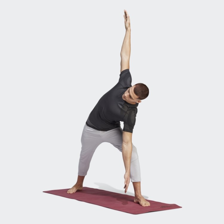 Camiseta Preta Adidas Primeknit Yoga Sem Costura Fashion