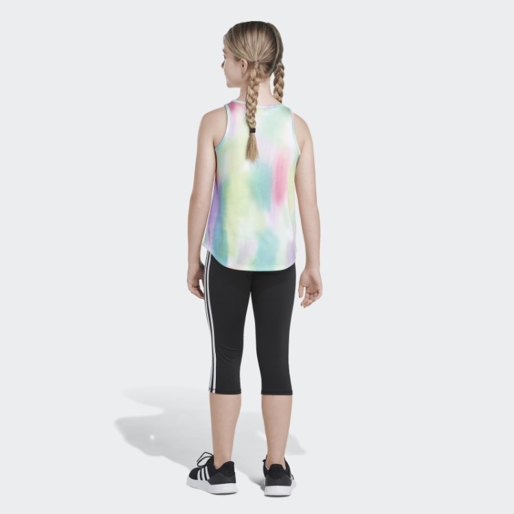 Regata Bainha Curvada Com Estampa Allover Mint Rush Adidas