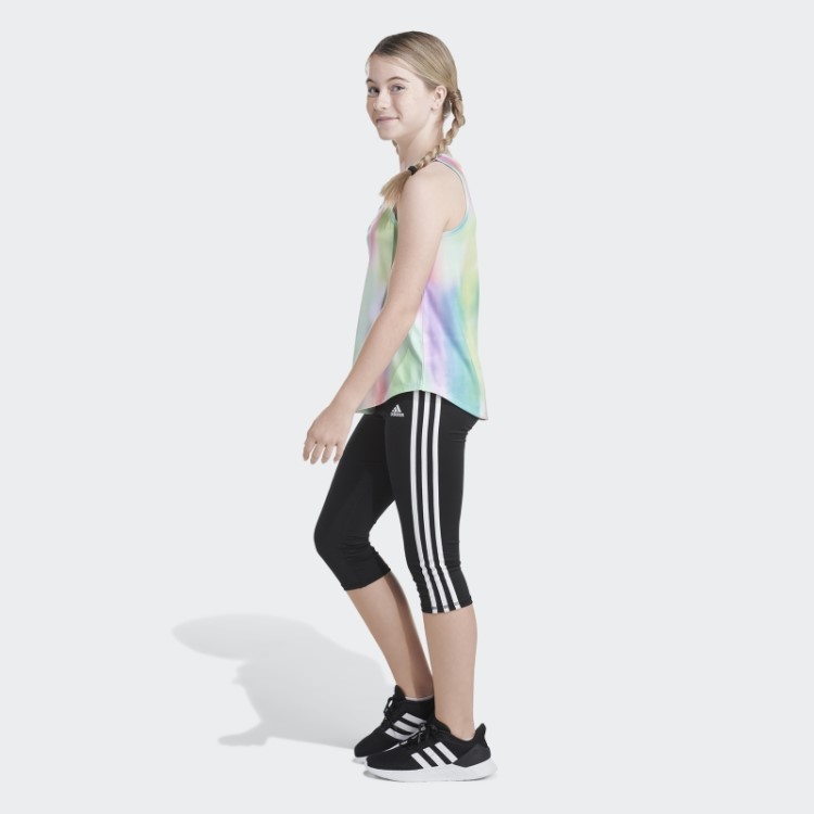 Regata Bainha Curvada Com Estampa Allover Mint Rush Adidas