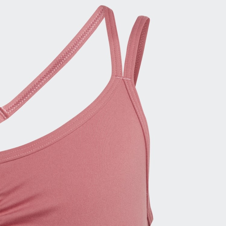 Sutiã Esportivo Rosa Aeroready Para Yoga Adidas