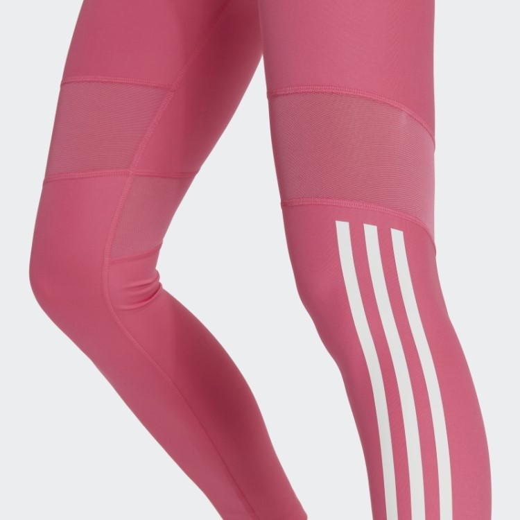 Legging Magenta Hyperglam 3 Listras 7/8 Adidas