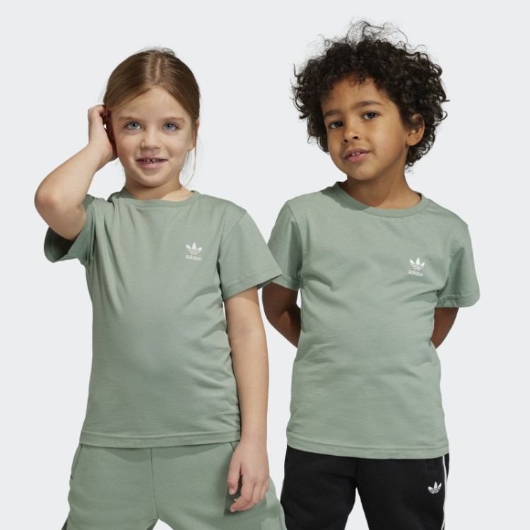 Camiseta Adidas Adicolor Verde Prateada