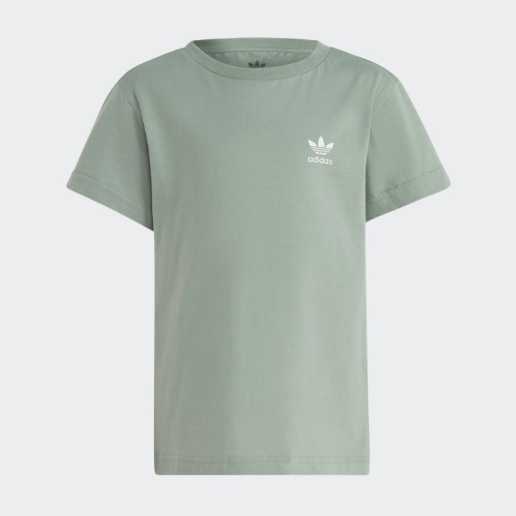 Camiseta Adidas Adicolor Verde Prateada