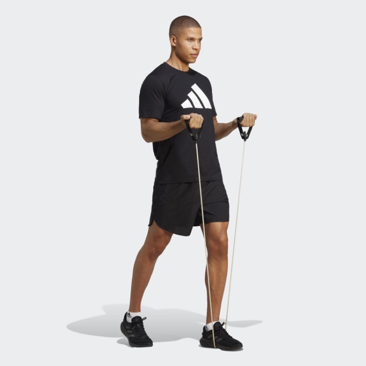 Elegante Adidas Train Essentials Com Logotipo Feelready Camiseta De Treinamento Branca