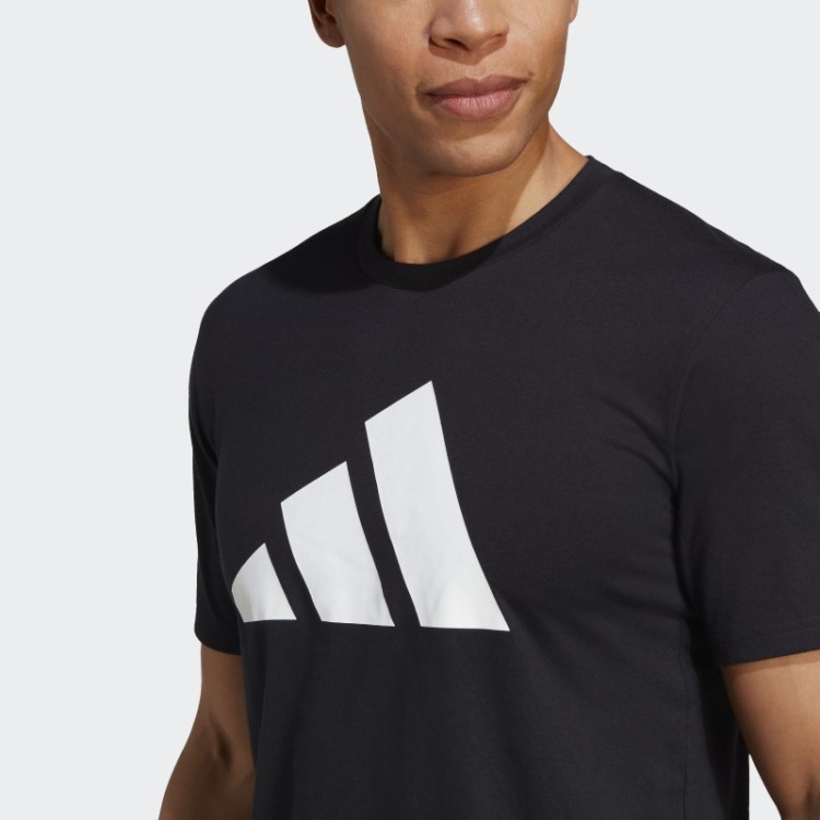Elegante Adidas Train Essentials Com Logotipo Feelready Camiseta De Treinamento Branca