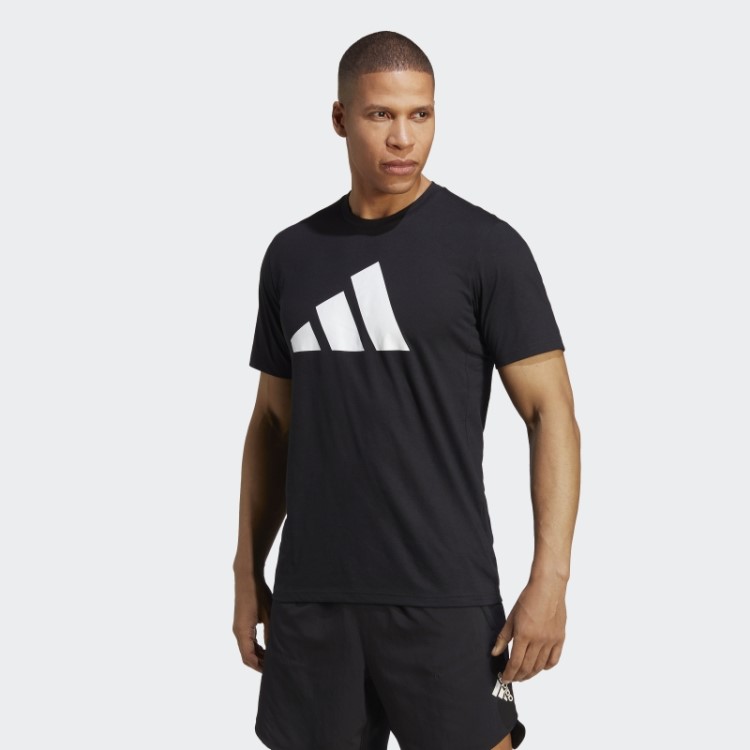 Adidas Train Essentials Camiseta De Treino Com Logotipo Feelready Preta