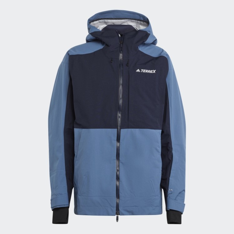 Adidas Terrex Jaqueta De Neve De Nylon Pós-consumo De 3 Camadas De Aço