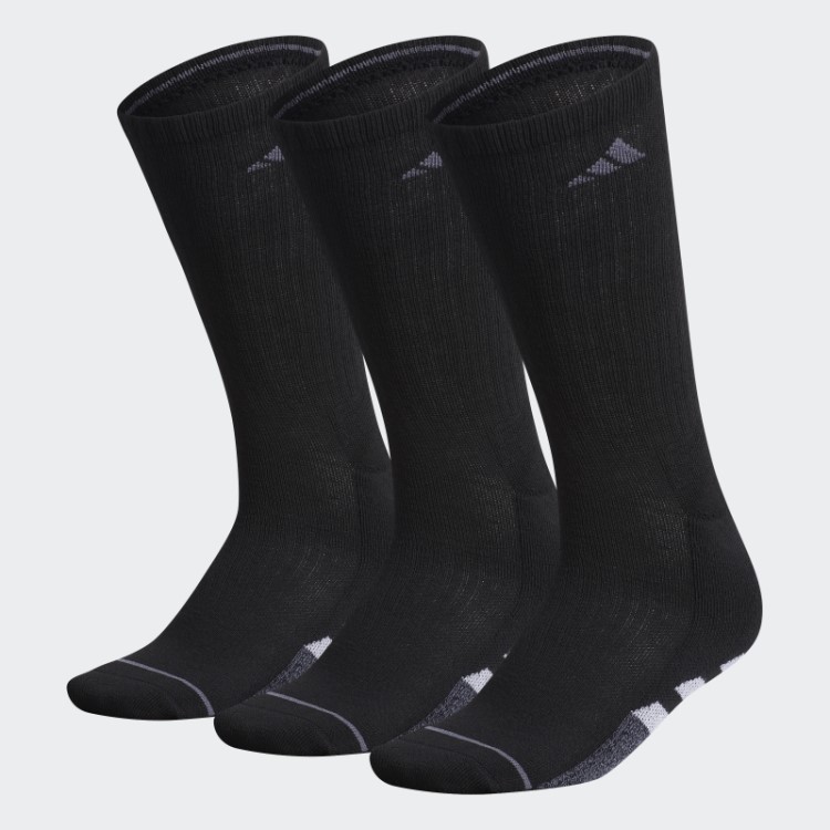 Meias Pretas Acolchoadas 3 Pares Xl Adidas