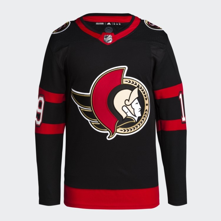 Senators Batherson Home Autentic Jersey Preto Adidas