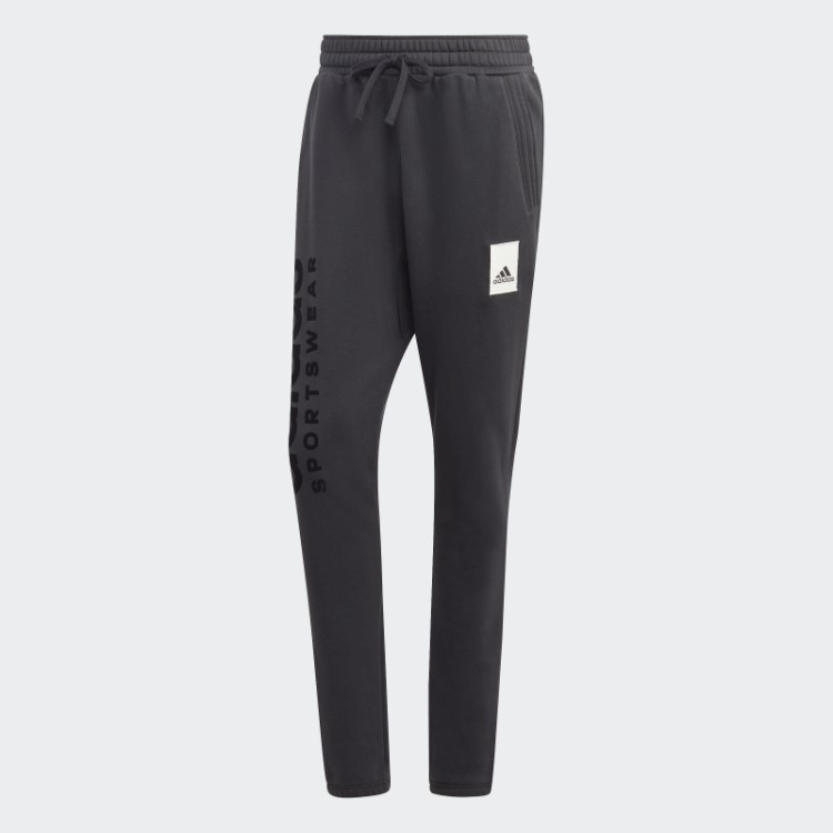 Calça De Lã Preta Adidas Lounge Quente