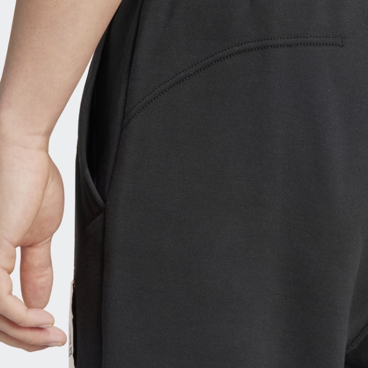 Calça De Lã Preta Adidas Lounge Quente