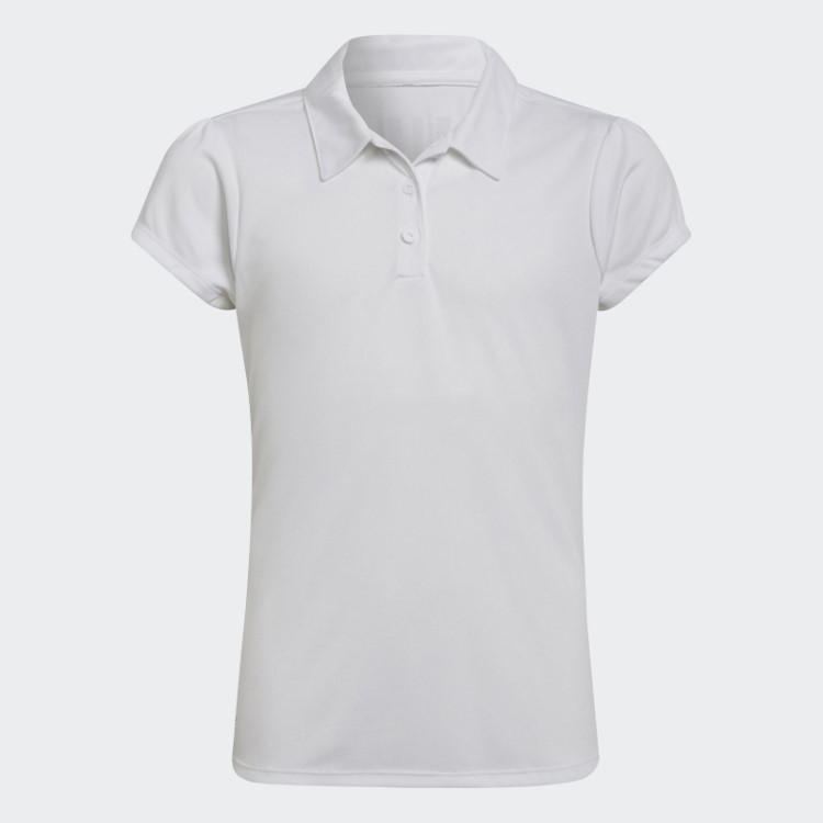 Camisa Polo Performance Primegreen Branca Adidas