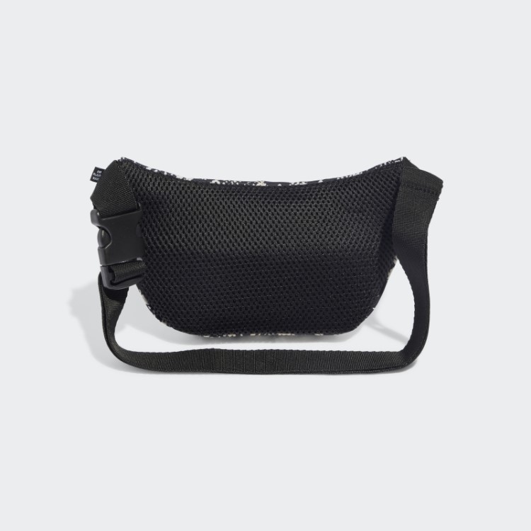 Bolsa De Cintura Com Gráfico De Cobra Adidas Moda Preta