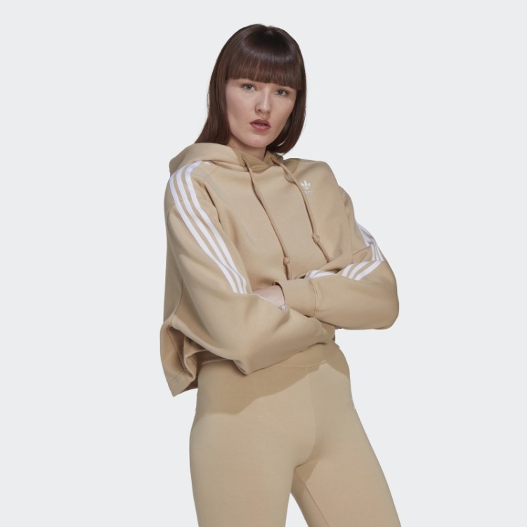 Adicolor Classics Crop Hoodie Adidas Bege