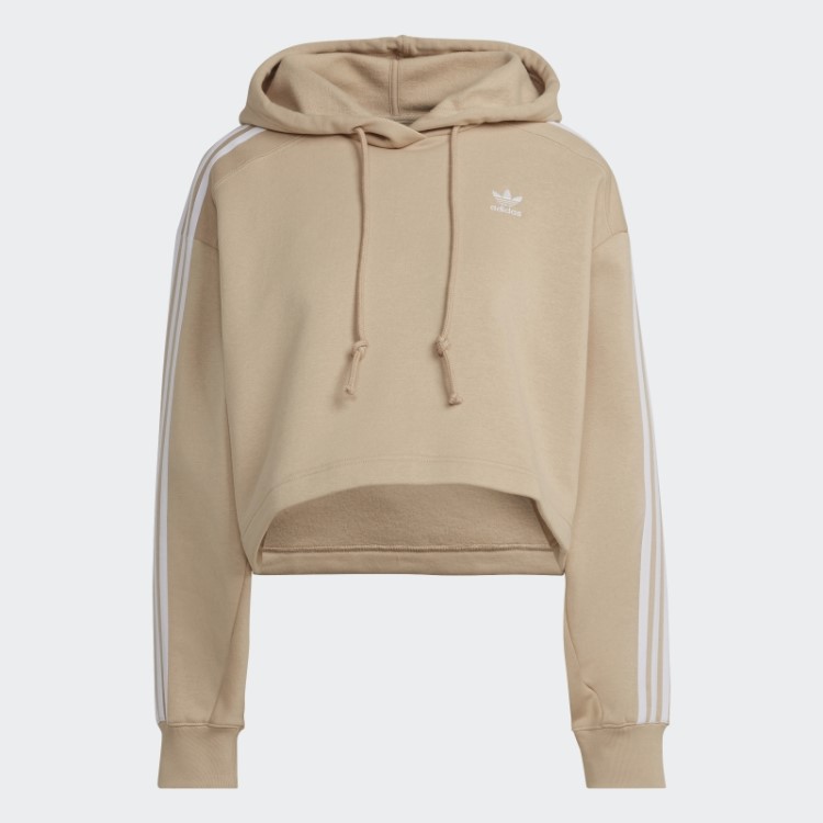 Adicolor Classics Crop Hoodie Adidas Bege