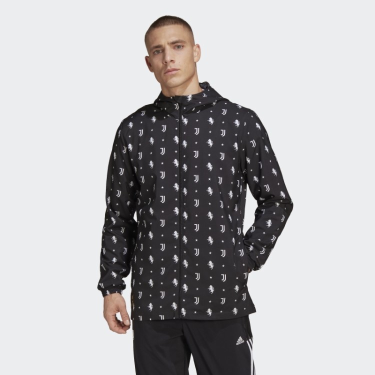 Blusão Juventus Preto Adidas