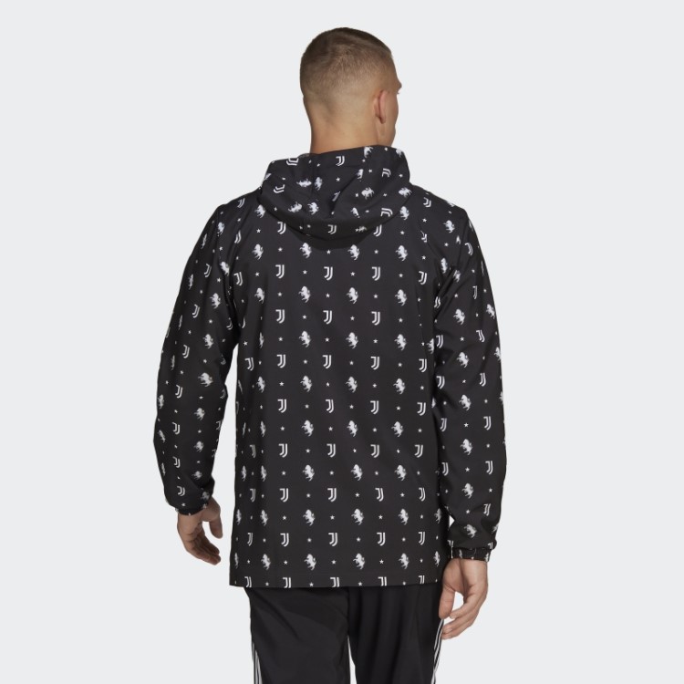 Blusão Juventus Preto Adidas