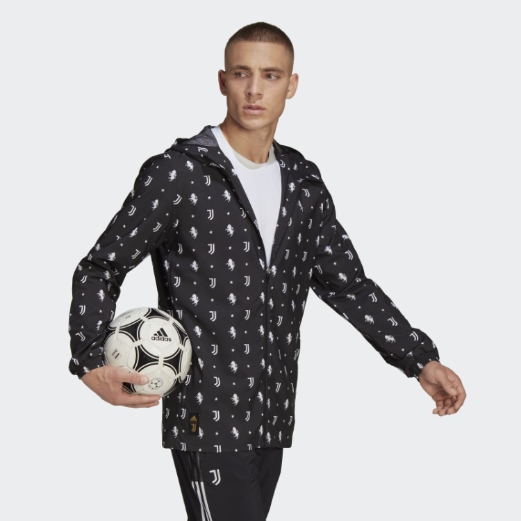 Blusão Juventus Preto Adidas