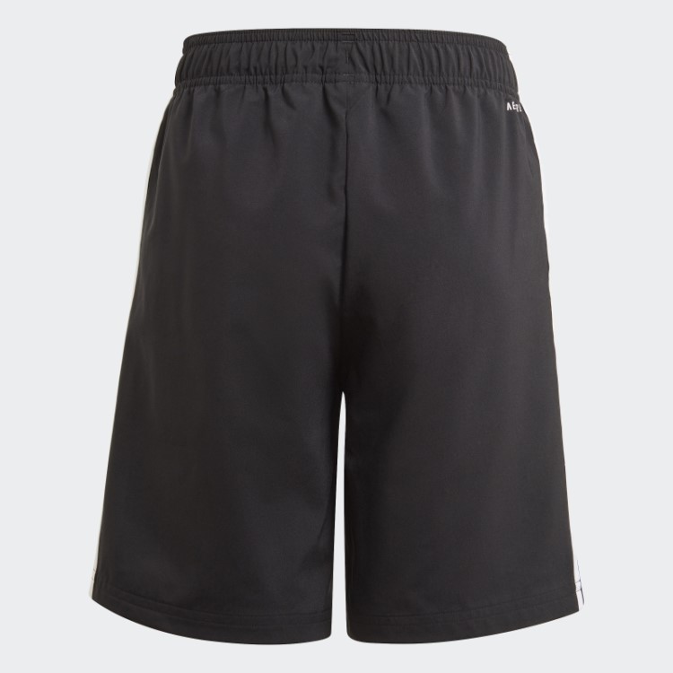 Bermuda Chelsea Adidas Essentials 3 Listras Moda Preta