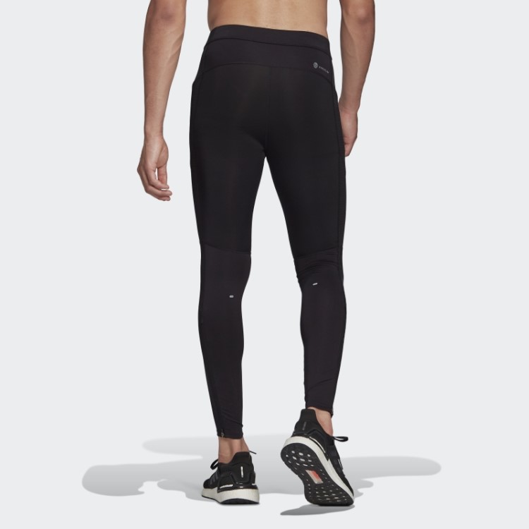 Adidas Black Possui As Calças Justas De Corrida