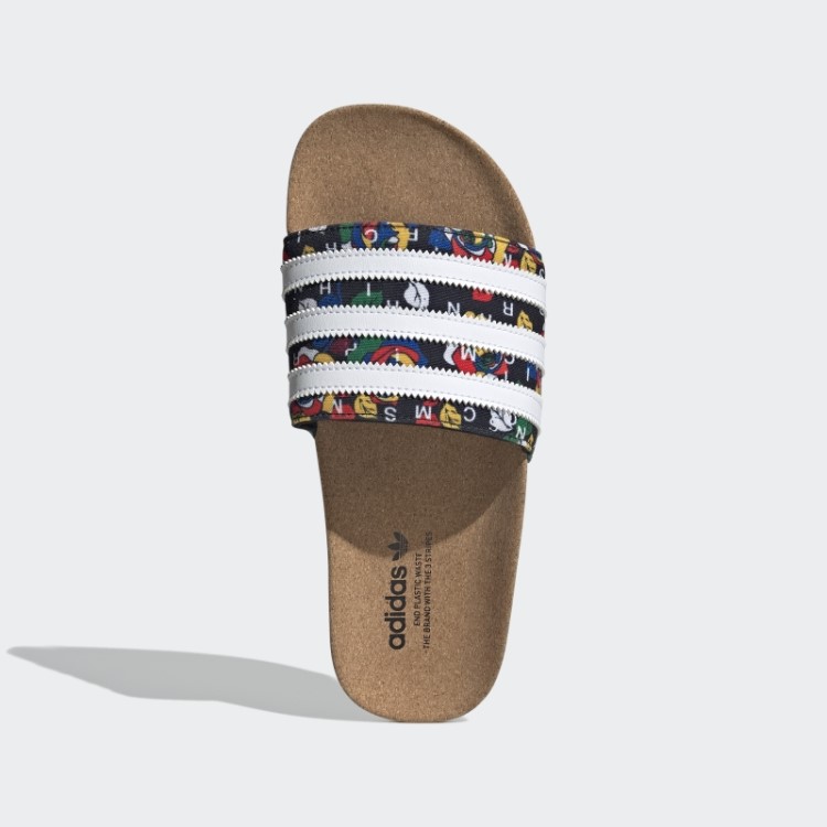 Slides Preto Rico Mnisi Adilette Adidas