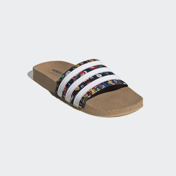 Slides Preto Rico Mnisi Adilette Adidas
