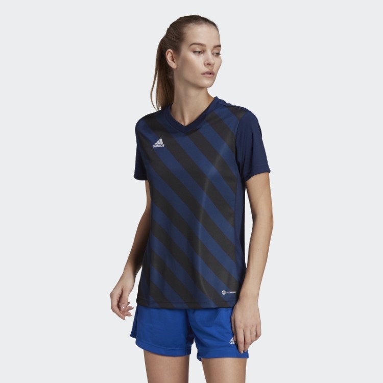 Adidas Entrada 22 Graphic Jersey Moda Preta