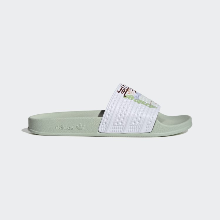 Chinelos Verdes Adilette Adidas