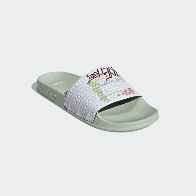 Chinelos Verdes Adilette Adidas