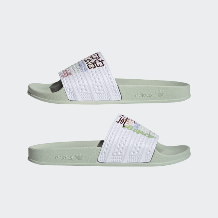 Chinelos Verdes Adilette Adidas