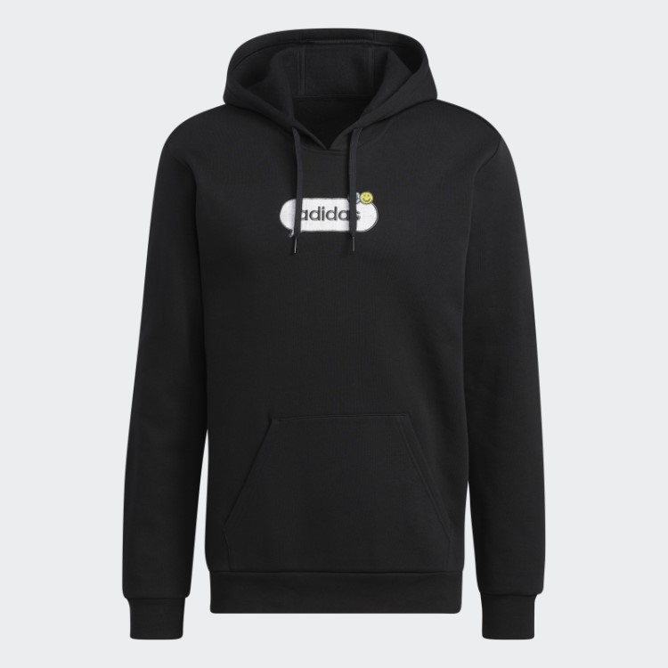 Moletom Com Capuz Preto Optimoticons Adidas