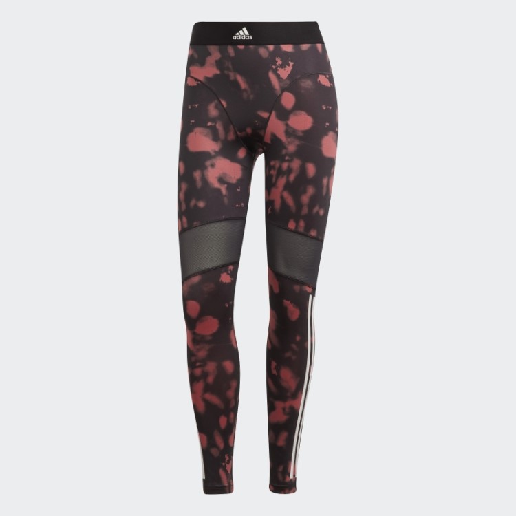 Leggings Adidas Vermelho 7/8 Com Estampa Hyperglam