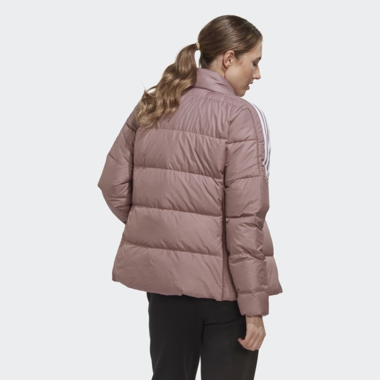 Jaqueta Adidas Roxa Essencial Peso Médio