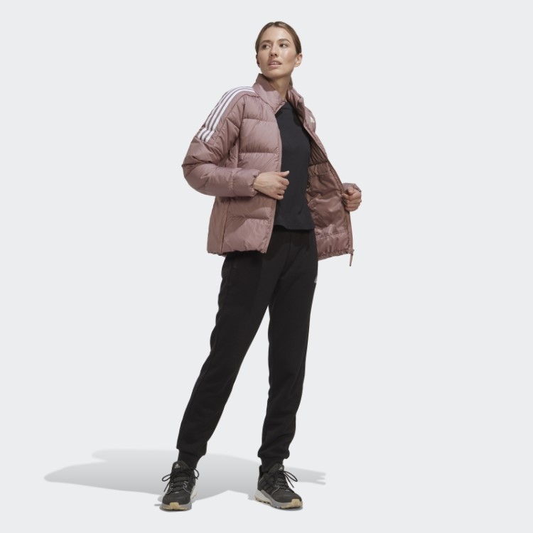 Jaqueta Adidas Roxa Essencial Peso Médio
