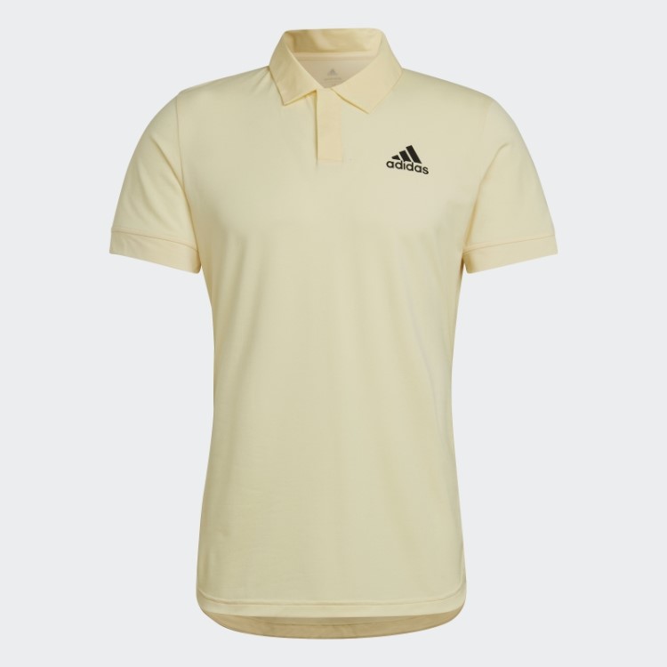 Adidas Tênis New York Freelift Camisa Polo Amarela