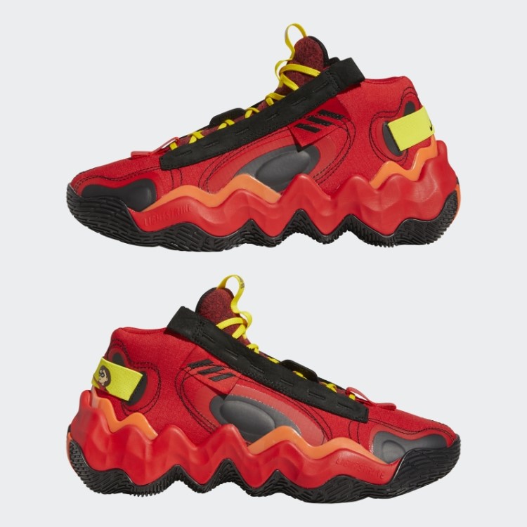 Adidas Super Candace Parker Exibição B Mid Tênis De Basquete Vermelho
