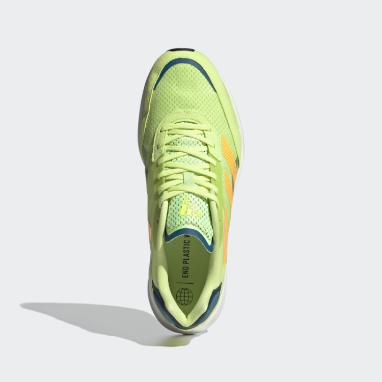 Tênis Adidas Lime Adizero Boston 10