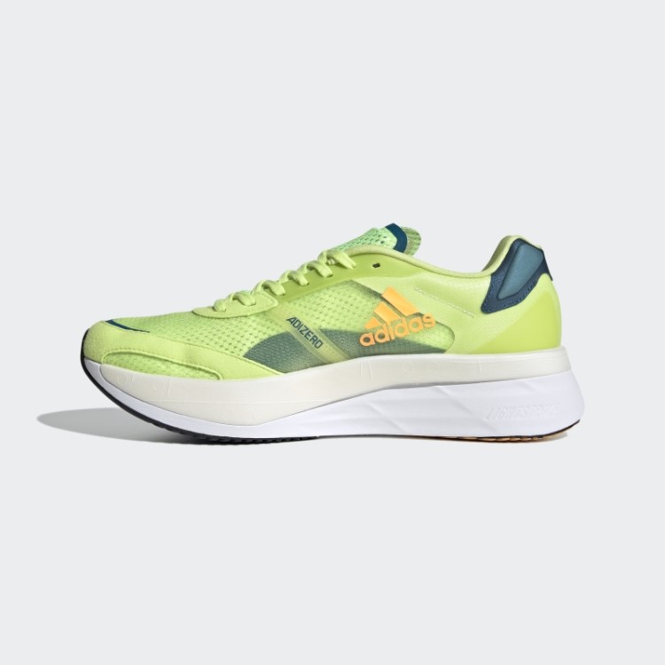 Tênis Adidas Lime Adizero Boston 10